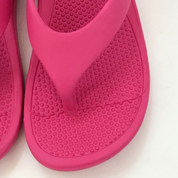 TOTES Thong Flip Flop Sandals Solbounce with Everywear Technology Pink Size 9 - Picture 5 of 15